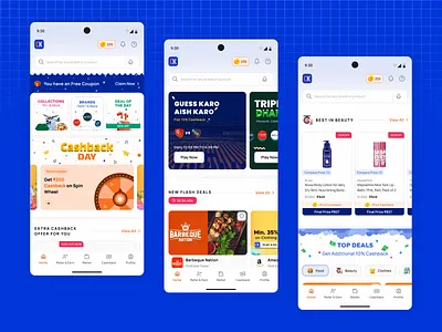 Cashkaro: Coupon & Cashback App app cash cashback cashbackapp cashbackdesign cashbackwebsite cashkaro coupon coupon dunia couponapp couponcashback designui gifting loyalty scratch card ui uiapp ux uxapp uxdesign