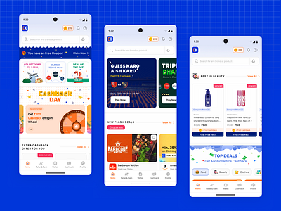 Cashkaro: Coupon & Cashback App app cash cashback cashbackapp cashbackdesign cashbackwebsite cashkaro coupon coupon dunia couponapp couponcashback designui gifting loyalty scratch card ui uiapp ux uxapp uxdesign