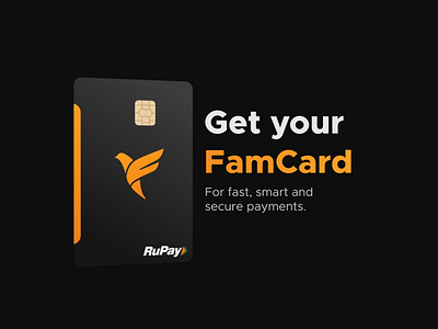 FamCard- India's 1st debit card for teens branding card color debit design graphic design illustration packaging print teen ui vector