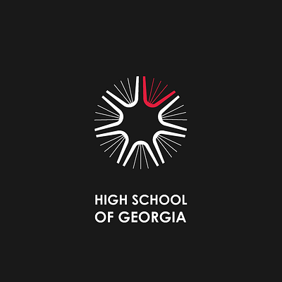 High School Of Georgia branding design geometric graphic design icon illustration logo playful vector