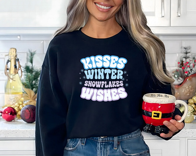 Winter sweatshirt Design graphic design illustration t shirt winter man t shirt winter vibes winter woman t shirt