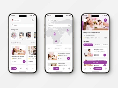 Book Your Barber salon and Beauty Appointment app app barber booking beauty app beauty salon design booking booking platfrom design mobile app mobilr app design product design salon salon app salon appointment app salons services spa app ui ui design ux