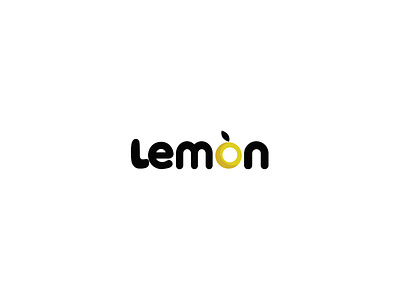 Lemon Logo Design 🍋 brandidentity creativelogo foodlogo fruitlogo graphicdesign lemonlogo logodesign minimalistdesign modernlogo negativespace