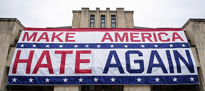 Make America Hate Again america art digital graphicdesign hate illustration society