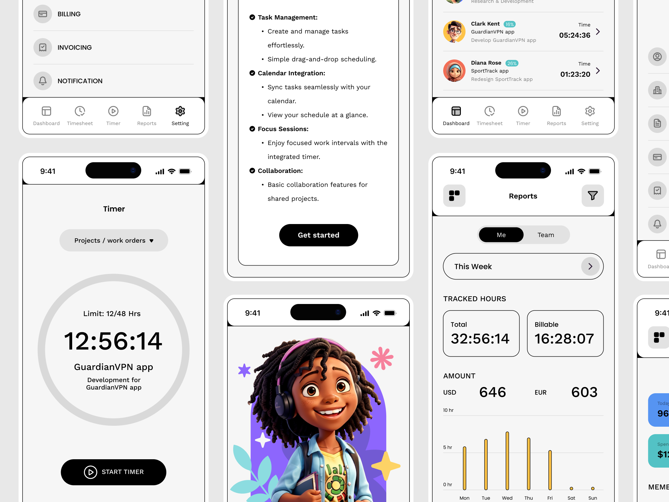 Example of Mobile App Design
