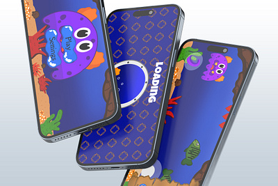 Aquatic Quest - App Design animation app design branding game design ux