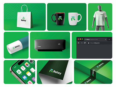 ''Relay" Technology / Tech Logo & Brand Identity Design. a b c d e f g h i j k l m n o abstractlogo brand brandidentity branding brandinglogo brandlogo creativelogo designtrends digitaldesign letterr logo logodesign logodesigner logoinspiration logos marketinglogo moderndesign p q r s t u v w x y z rlogo