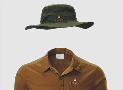 "Granule", fertilizers, uniform, 2019 branding mark visual identity
