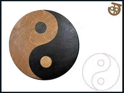 Yin Yang Wall Decor svg vector art wall decor