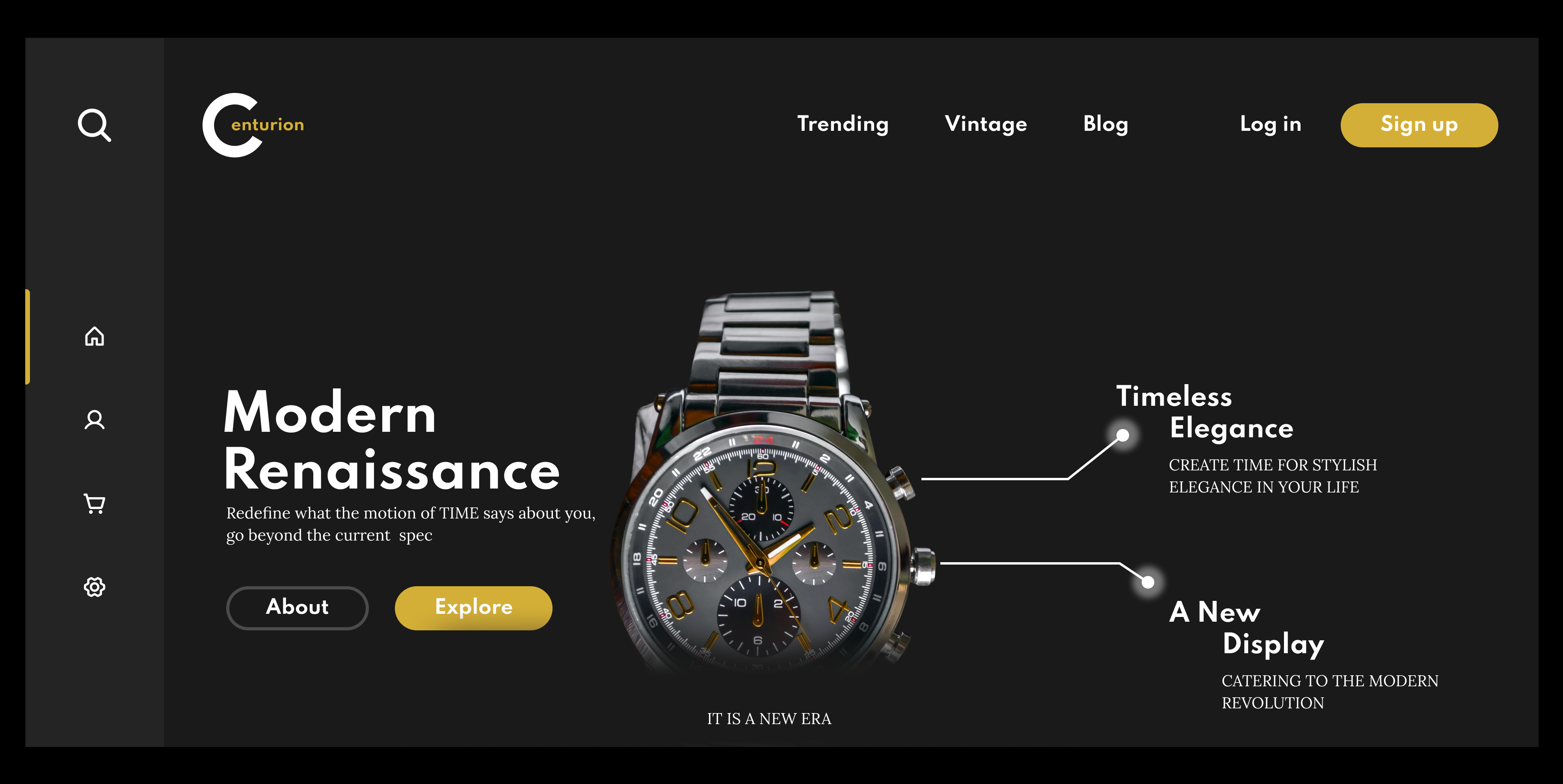 Centurion hero section product design ui ui design ux website