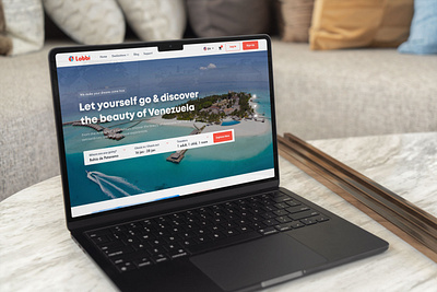 Lobbi mockup travel trips ui ux venezuela