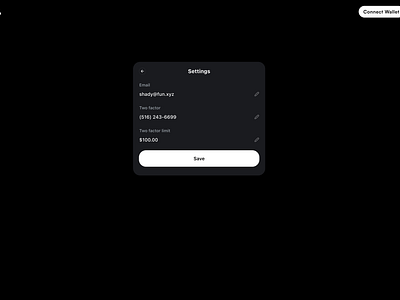 Settings
