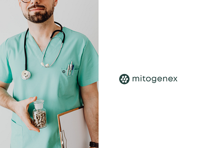 Mitogenex branding design graphic design logo