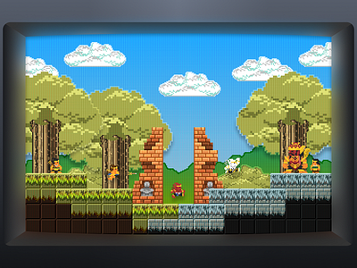 Game Art: "Rama's Venture" game art game design pixel art