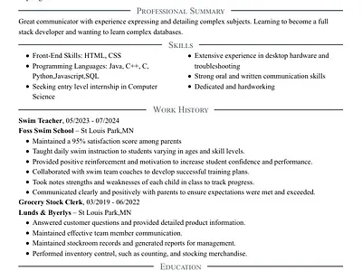 Resume resume