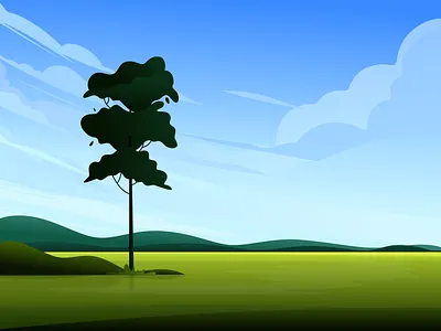 Nobody blue cloud computer wallpaper design digital illustration draw drawing green illustration island lake landscape mountain nature painting peaceful sky tree vector illustration wallpaper