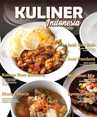 Culinary Food Magazine Cover design graphic design magazine magazine cover