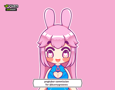 Cute PNGTuber Commission cute style