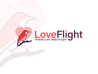 Love Bird logo branding graphic design logo marufbhuiyan