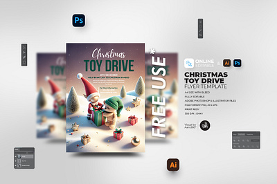 Christmas Toy drive Flyer Template aam360 aam3sixty christmas christmas charity christmas charity event christmas charity flyer christmas charity template christmas flyer christmas toy charity christmas toy donation christmas toy drive christmas toy drive flyer donation drive flyer template holiday charity merry christmas toy drive toy drive design toy drive flyer toy drive template