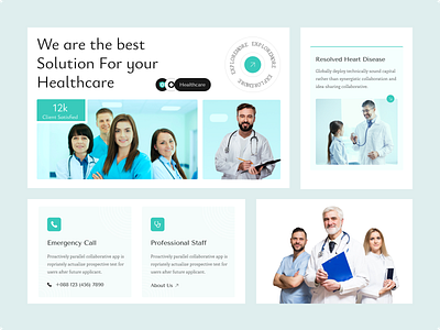 Medical Landing Page UI Design appointment branding clean ui healthcare hero section illustration landing page latest logo medical medicare minimal modern design new design typography unique design update design ux vector website