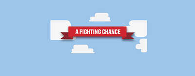 A fighting chance - editorial call to action advert after effects animation art direction illustration