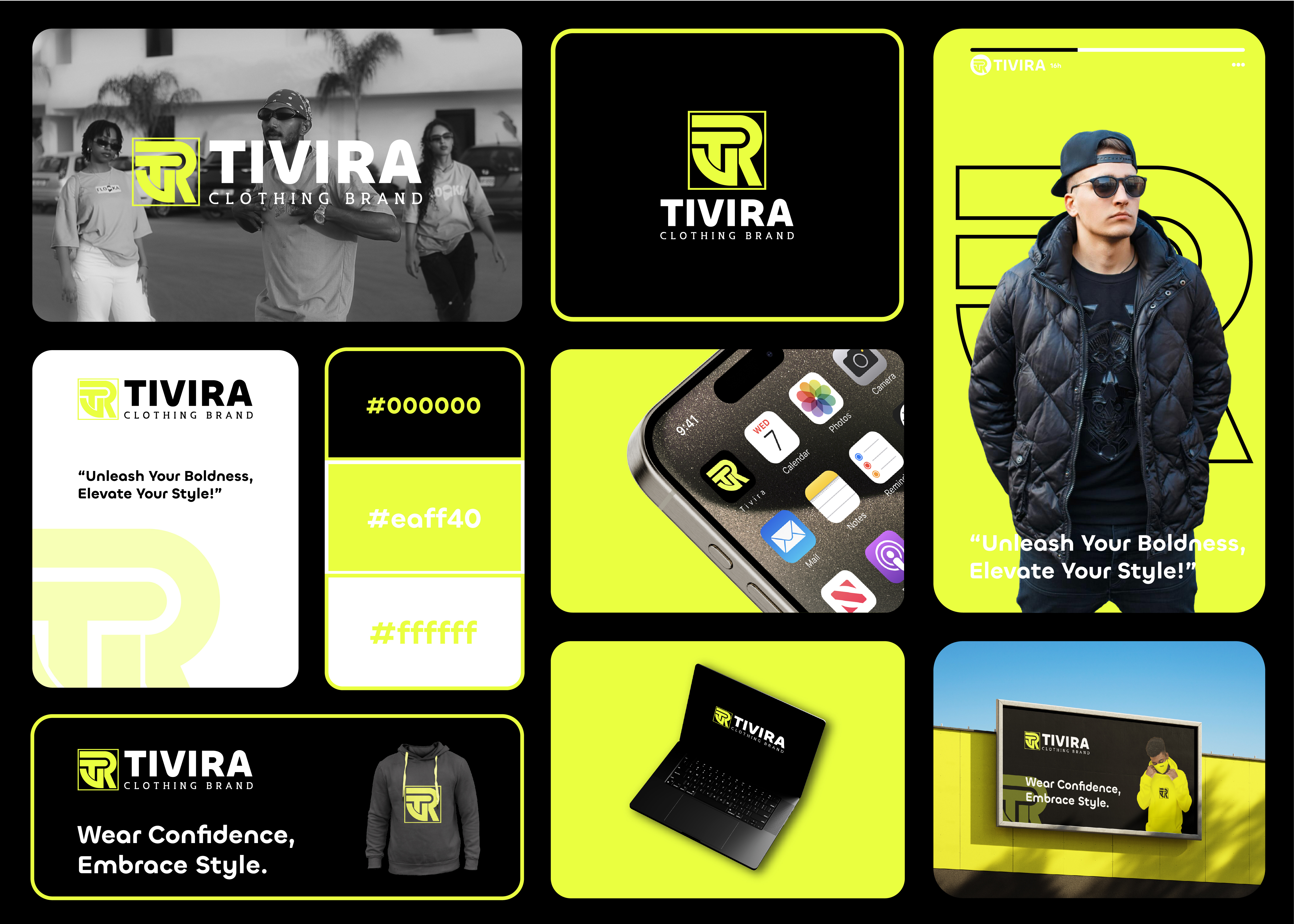 Example of Bold & Clean Monogram Logo Design