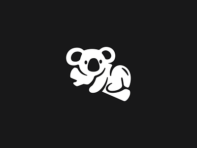 Koala logo animal brand branding design elegant graphic design illustration koala logo logo design logo designer logodesign logodesigner logotype mark minimalism minimalistic modern sign wild