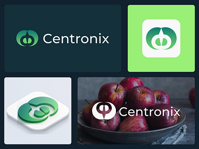 Centronix Logo - center and electronics or technology 3d abstract logo app icon logo brand identity branding centronix crypto electronics graphic design icon logo logo design modern logo monogram professional logo technology ui unique logo visual mark