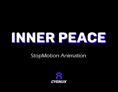 Inner peace animation graphic design stopmotion