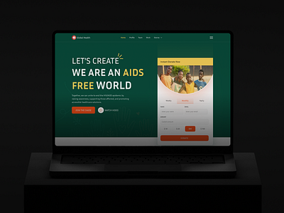 Donation Landing Page charity crowdfunding donate donation donation landing page donation website fundraiser fundraising shasanko das web design