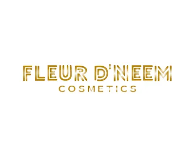 Fleur D'Neem Cosmetics app branding design graphic design illustration logo typography ui ux vector