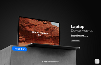 Apple Macbook Pro Laptop Mockup Photoshop PSD Template macbook pro template