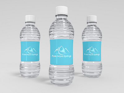 🌟 Starlit Agency Presents: Pure Aqua Brand Identity 🌟 branding graphic design illustration logo typography vector