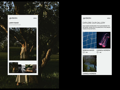 Avision - mobile design for Creative Professionals animation art artist creative creativeindustry design designtrends graphic design mobile moderndesign motion graphics platform ui uxui webdesign website