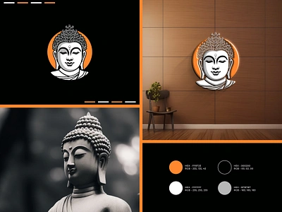 Enlightened Identity: Lord Buddha Logo Face Mascot brand identity branding creative design graphic design icon illustration logo logo design logoconcept logodesinger logoideas logoinspiration logos logotype marketing mascot minimal minimalist smallbusiness