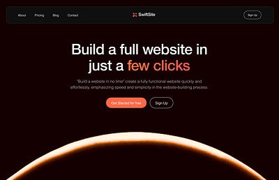 SaaS website design dark mode ui design hero section landing page saas saas landing page saas website ui ui design ui ux website design website ui