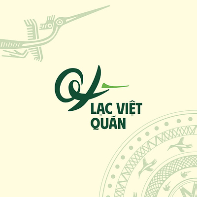 LẠC VIỆT QUÁN | LOGO DESIGN & BRAND IDENTITY branding design fb food graphic design illustration logo restaurant typography vector vietnam vietnamese việt nam