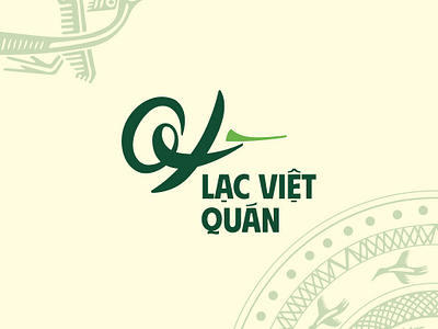 LẠC VIỆT QUÁN | LOGO DESIGN & BRAND IDENTITY branding design fb food graphic design illustration logo restaurant typography vector vietnam vietnamese việt nam