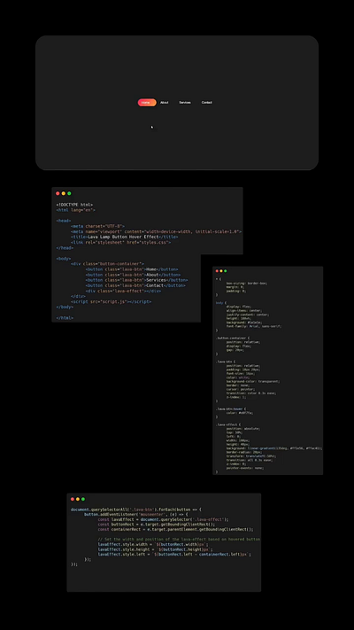 Lava Lamp Button Hover Effect with CSS! 🔥🎨 css frontenddev frontenddeveloper html webdesign webdesigner webdeveloper webdevelopment