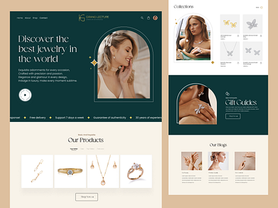 Elevating Elegance - Your Jewelry, Your Style 💍 app branding typography ui ux