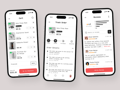 E-Commerce Mobile App app app design app interfaces best app design design e commerce ecommerce ios mobile mobile app design mobile app ui mobile ui mobile ui design mobile ux modern app ui modern ui ui ui design ui ux design ux