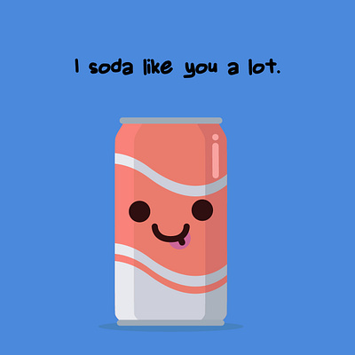 Valentine's Soda blue cute food kawaii soda sweet valentines