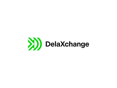 DelaXchange Logo abstract arrow brand company design financial letter d logo logo design modern platform secure transaction transfer