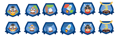 iCPA User Badges badges cute flat owl