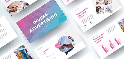 Advertising Business Presentation templates