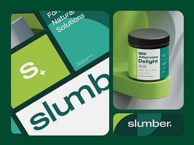 Slumber Branding and Packaging Design - Supplement 3d animation brand identity branding design emblem graphic design illustration label logo logo design logo mark medical mobile app motion graphics packaging supplemet ui vitamin wellness