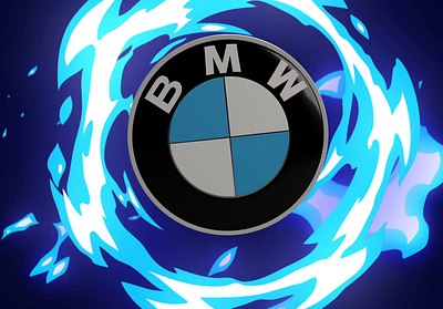 BMW logo animation 3d animation branding graphic design logo motion graphics ui