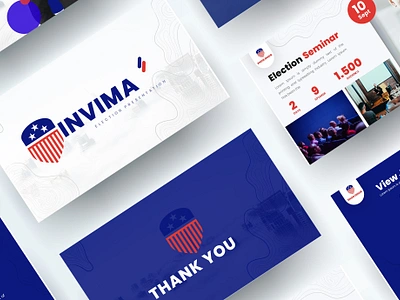 Election Presentation Template clean design design design strategy educational slides google slides design google slides template illustration marketing presentation presentation layout ui