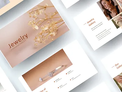 Jewelry Presentation Template creative design ideas